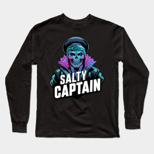 Salty Captain Long Sleeve T-Shirt